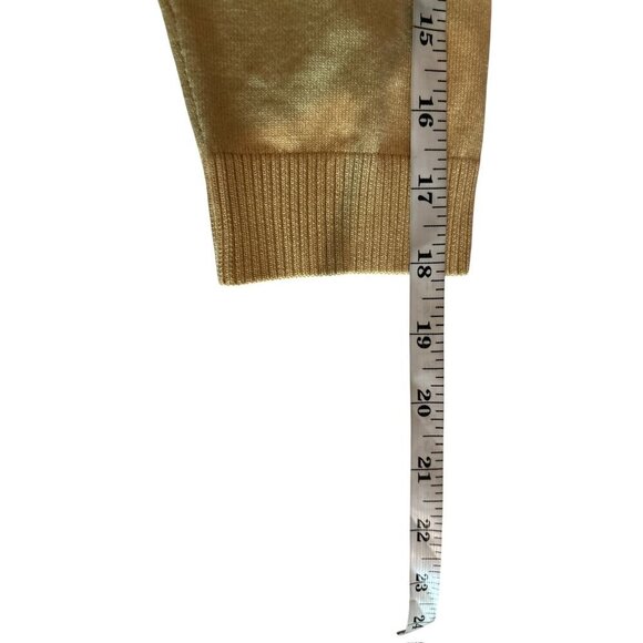 August Silk Knits Women's Light Pastel Yellow Cardigan - Picture 5 of 7